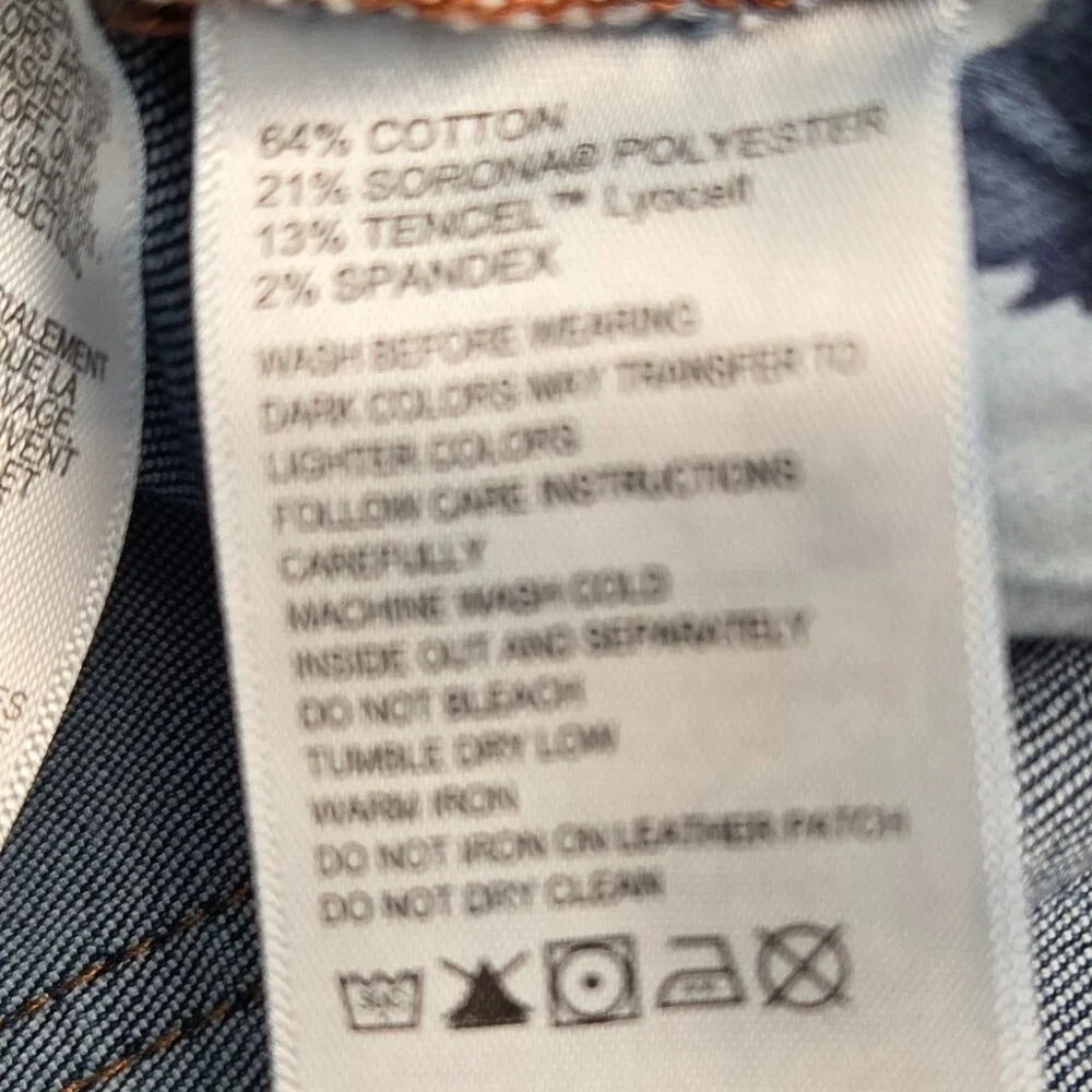Tommy Bahama Athletic Straight Jeans Men's Medium Wash Everyday Stretch‎ 40W 30L